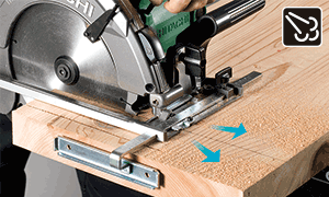 Clear view over the cutting line with Blower Function