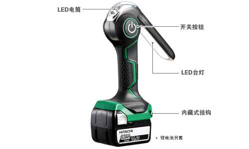 14.4V and 18V Cordless Worklight UB18DJL