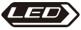 High-luminance white LED