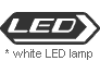 White LED lamp